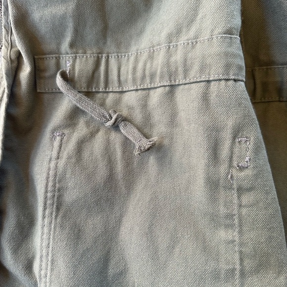 Vintage America Olive Canvas Anorak “Barn Jacket”  Size Medium New With Tag - Picture 10 of 12